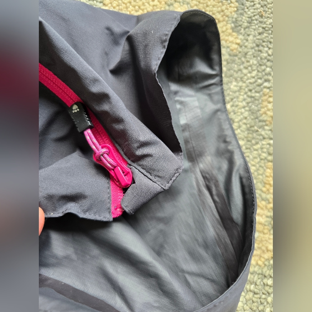 Gray and Pink Dog Jacket